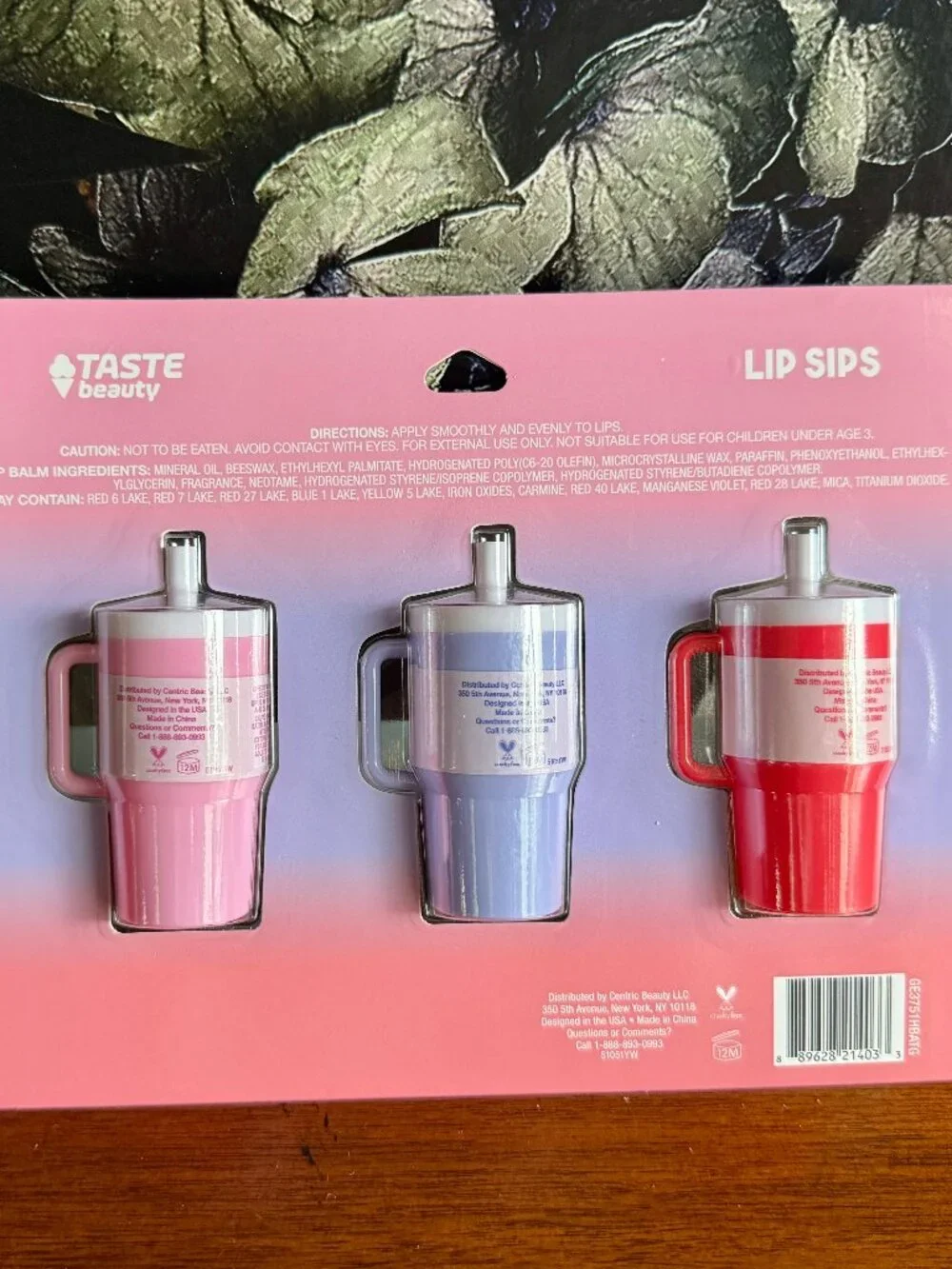 NEW Lip Sips Flavored Lip Balms Set